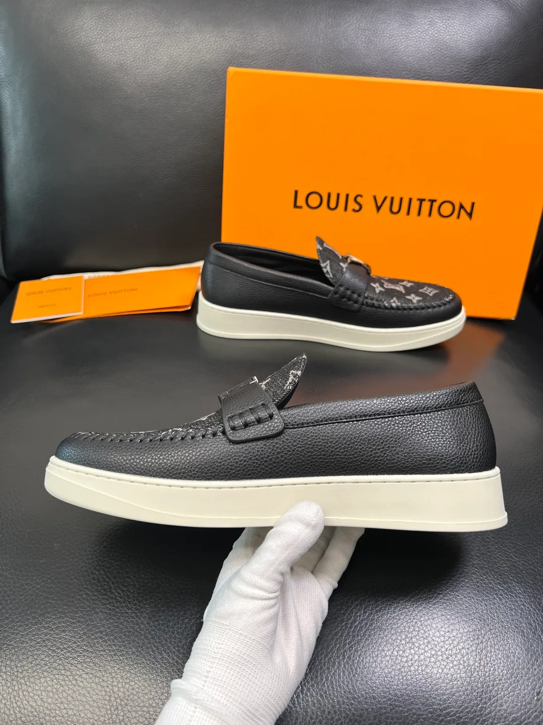 Men's shoes 💰720 Lv high quality top crafts Louis Vuitton, sports sneakers counter synchronization, uppers imported from Italy, high quality splicing colorful complex crafts, imported mesh pads soft and comfortable, soles: original soles specially provided by the original factory, T men's shoes 💰U exclusive movable molded soles super comfortable, original factory single goods, code number 38-44 (customized 45)